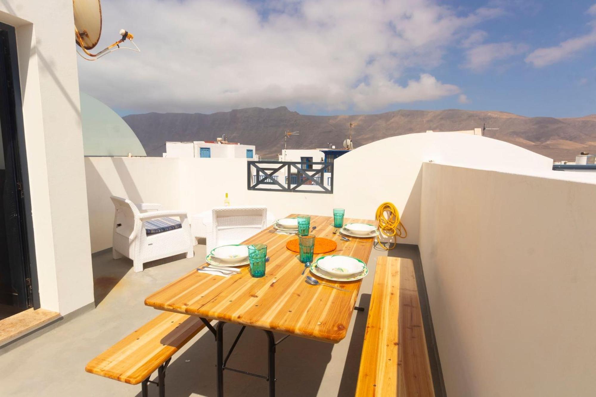 Casa Bianca Caleta De Famara Villa Luaran gambar